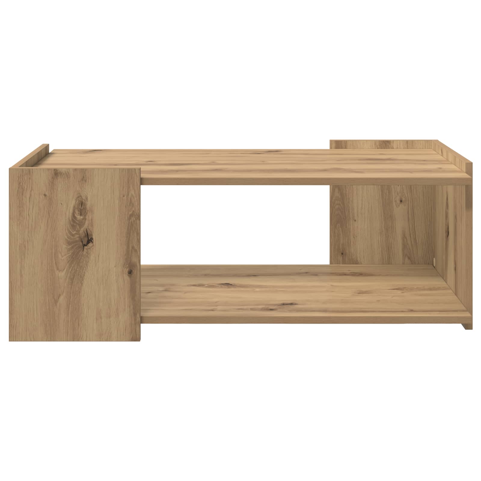 vidaXL Coffee Table Artisan Oak 90 x 50 x 33 cm Engineered Wood 5