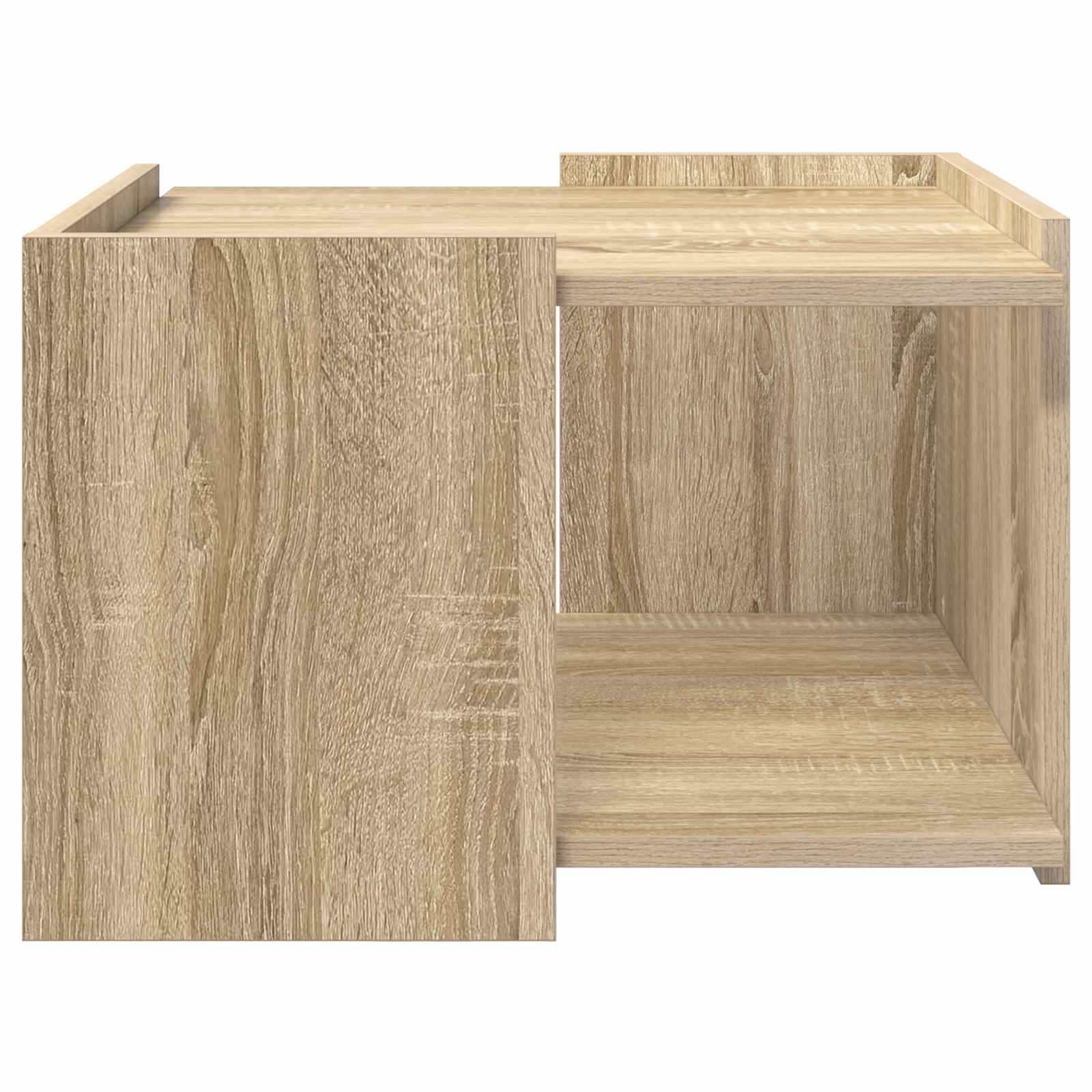 vidaXL Coffee Table Sonoma Oak 50.5 x 50 x 33 cm Engineered Wood 5