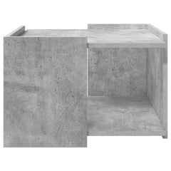 vidaXL Coffee Table Concrete Grey 50.5 x 50 x 33 cm Engineered Wood 5
