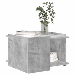 vidaXL Coffee Table Concrete Grey 50.5 x 50 x 33 cm Engineered Wood 3