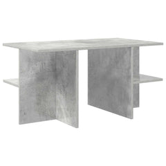 vidaXL Coffee Table Concrete Grey 87 x 50 x 45 cm Engineered Wood 2