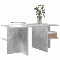 vidaXL Coffee Table Concrete Grey 87 x 50 x 45 cm Engineered Wood 3