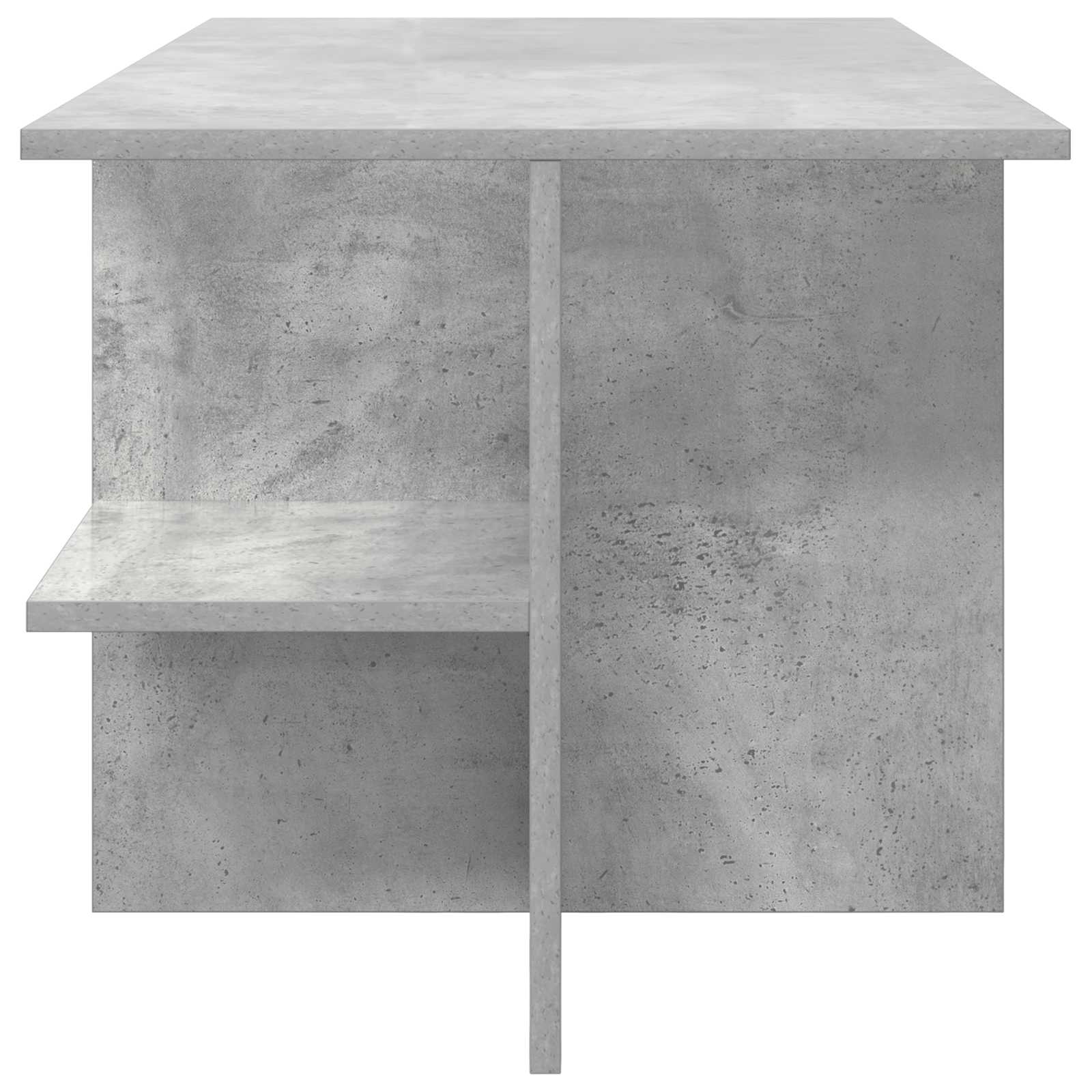 vidaXL Coffee Table Concrete Grey 87 x 50 x 45 cm Engineered Wood 6