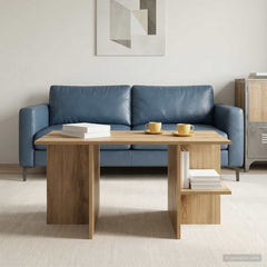 vidaXL Coffee Table Artisan Oak 87 x 50 x 45 cm Engineered Wood 1