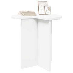 vidaXL Side Table 2 pcs White Ø 39 x 38 cm Engineered Wood 3