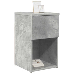 vidaXL Bed Cabinet 2 pcs Concrete Grey 29 x 31.5 x 49 cm 3