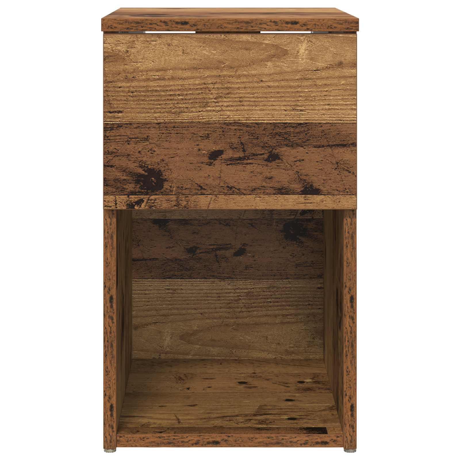 vidaXL Bed Cabinet Old Wood 29 x 31.5 x 49 cm Engineered Wood 6