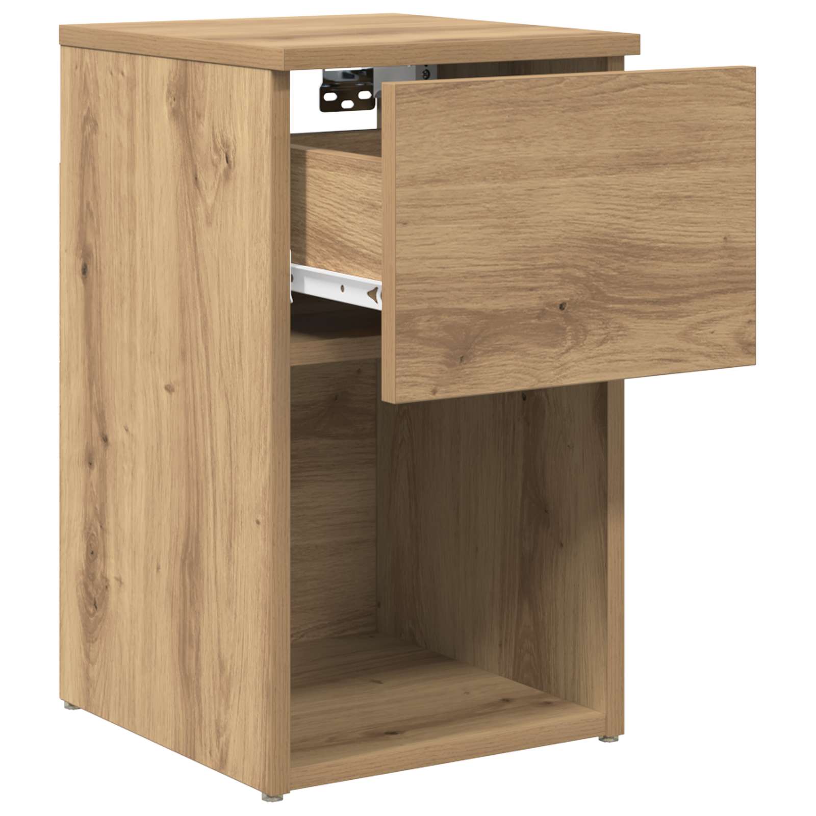 vidaXL Bed Cabinet 2 pcs Artisan Oak 29 x 31.5 x 49 cm Engineered Wood 6