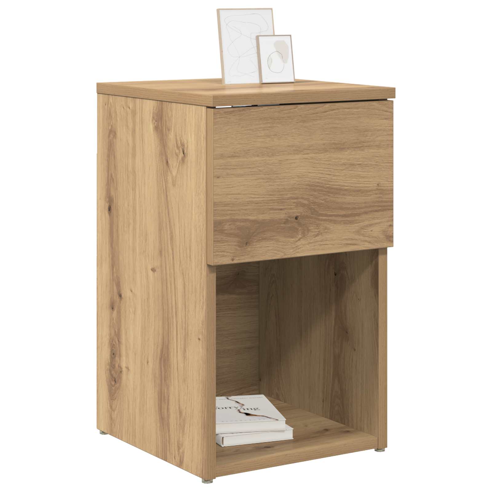 vidaXL Bed Cabinet 2 pcs Artisan Oak 29 x 31.5 x 49 cm Engineered Wood 3