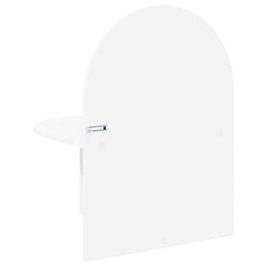 vidaXL Bedside Table White 48 x 49 x 65 cm Engineered Wood 6
