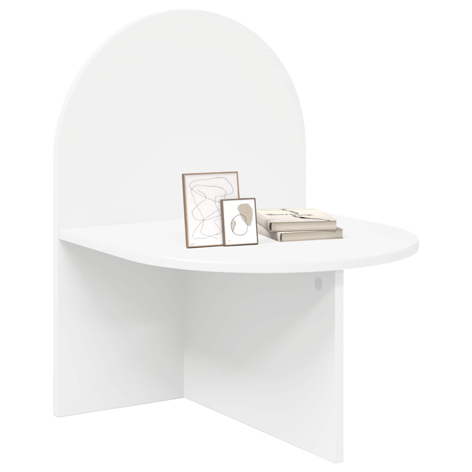 vidaXL Bedside Table 2 pcs White 48 x 49 x 65 cm Engineered Wood 3
