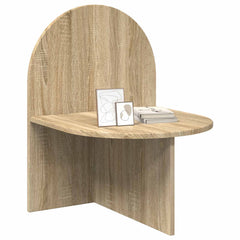 vidaXL Bedside Table Sonoma Oak 48 x 49 x 65 cm Engineered Wood 3