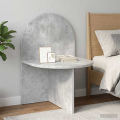 vidaXL Bedside Table Concrete Grey 48 x 49 x 65 cm Engineered Wood 1