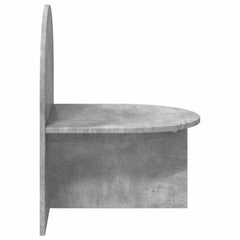 vidaXL Bedside Table Concrete Grey 48 x 49 x 65 cm Engineered Wood 5