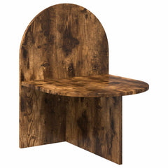 vidaXL Bedside Table Smoked Oak 48 x 49 x 65 cm Engineered Wood 2