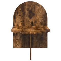 vidaXL Bedside Table Smoked Oak 48 x 49 x 65 cm Engineered Wood 4