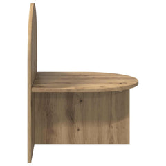 vidaXL Bedside Table Artisan Oak 48 x 49 x 65 cm Engineered Wood 5
