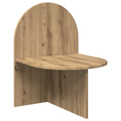 vidaXL Bedside Table 2 pcs Artisan Oak 48 x 49 x 65 cm Engineered Wood 5