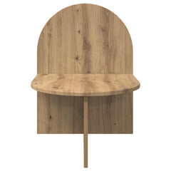 vidaXL Bedside Table 2 pcs Artisan Oak 48 x 49 x 65 cm Engineered Wood 6
