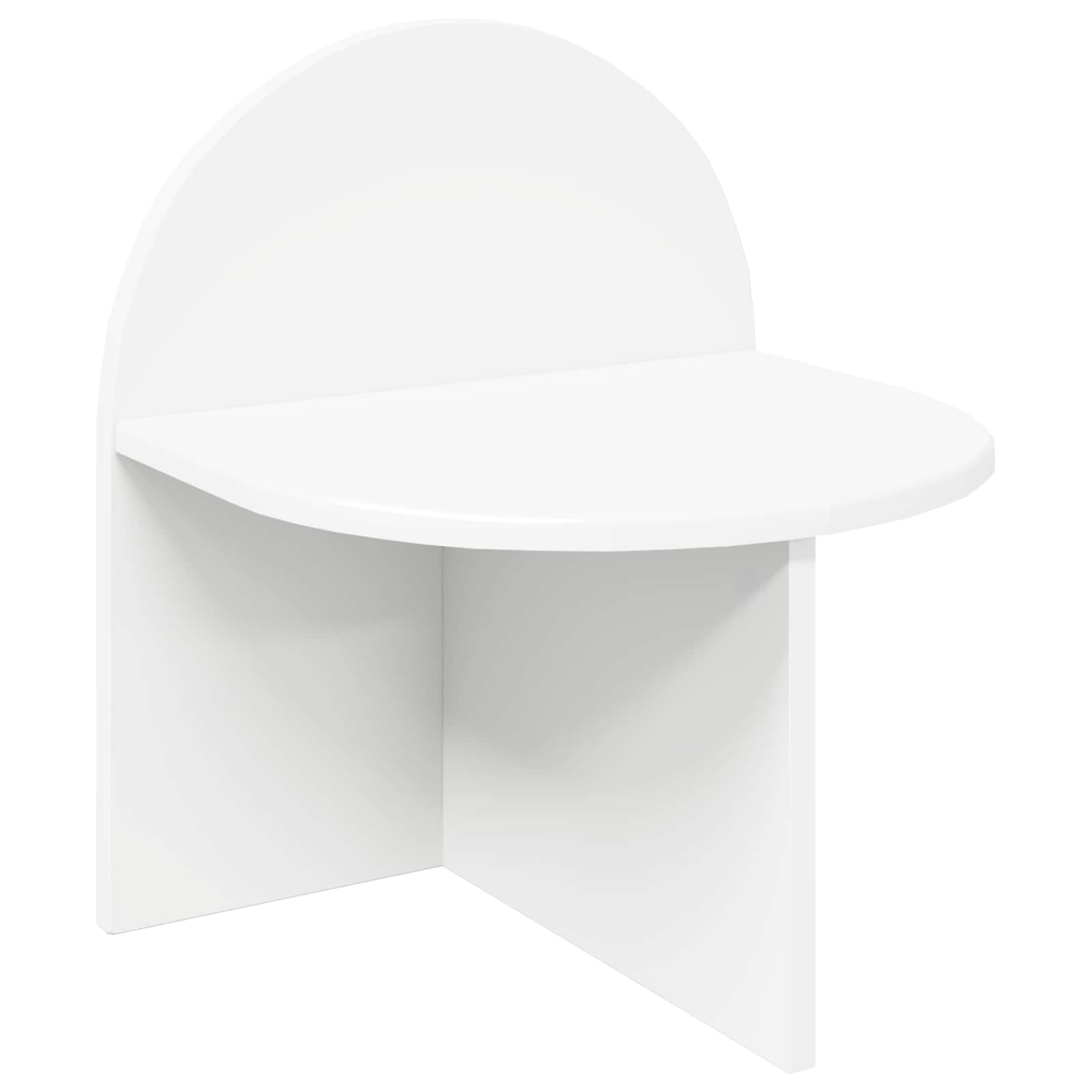 vidaXL Bedside Table 2 pcs White 40 x 35.5 x 45.5 cm Engineered Wood 5