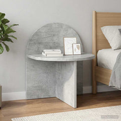 vidaXL Bedside Table 2 pcs Concrete Grey 40 x 35.5 x 45.5 cm 1