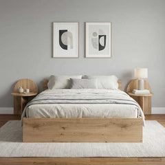 vidaXL Bedside Table 2 pcs Artisan Oak 40 x 35.5 x 45.5 cm 4