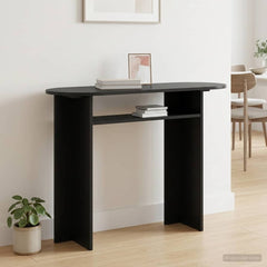 Console Table 100 x 39.5 x 75 cm Engineered Wood Black