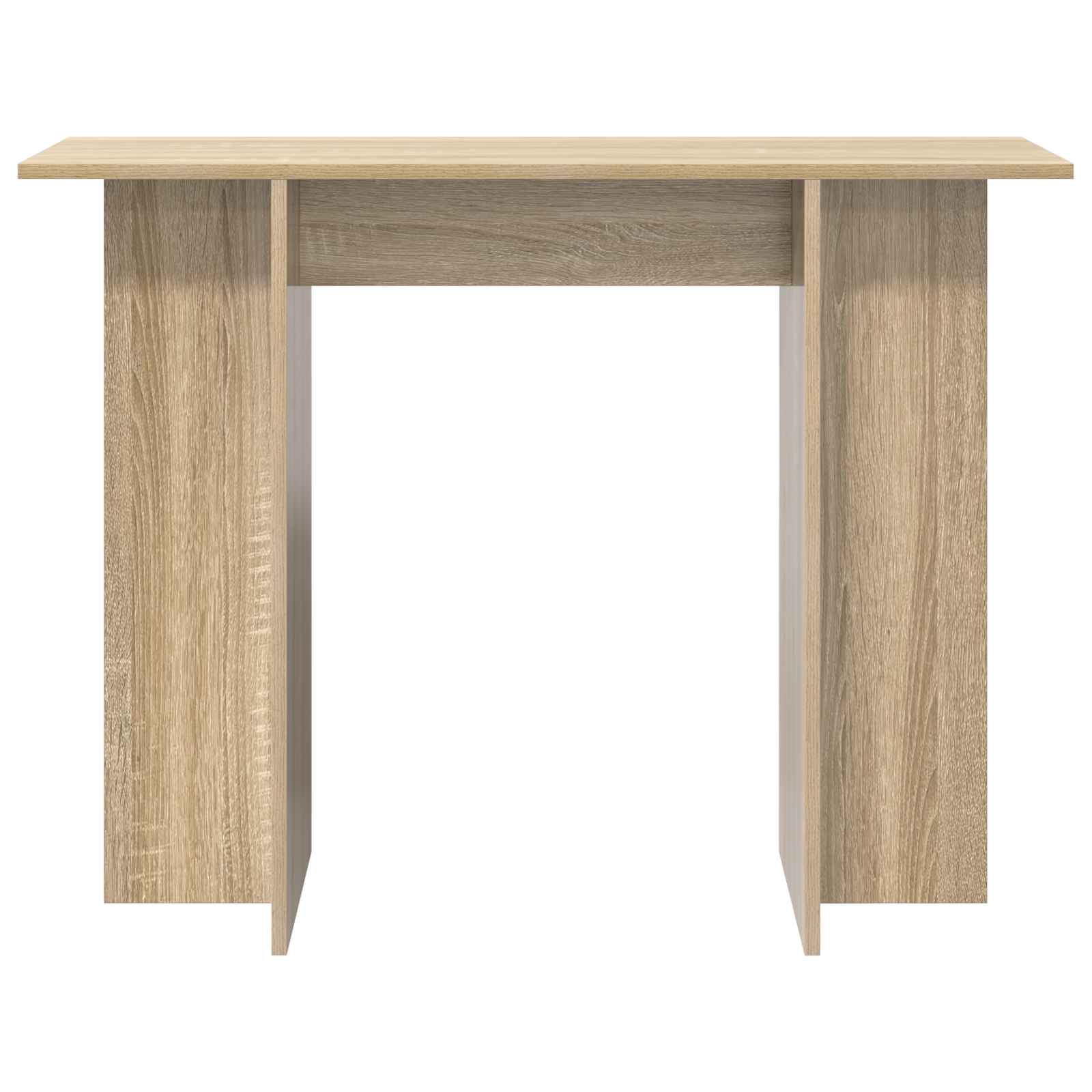vidaXL Console Table Sonoma Oak 100 x 30 x 75 cm Engineered Wood 5