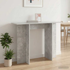 vidaXL Console Table Concrete Grey 100 x 30 x 75 cm Engineered Wood 1