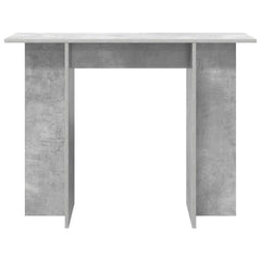 vidaXL Console Table Concrete Grey 100 x 30 x 75 cm Engineered Wood 5