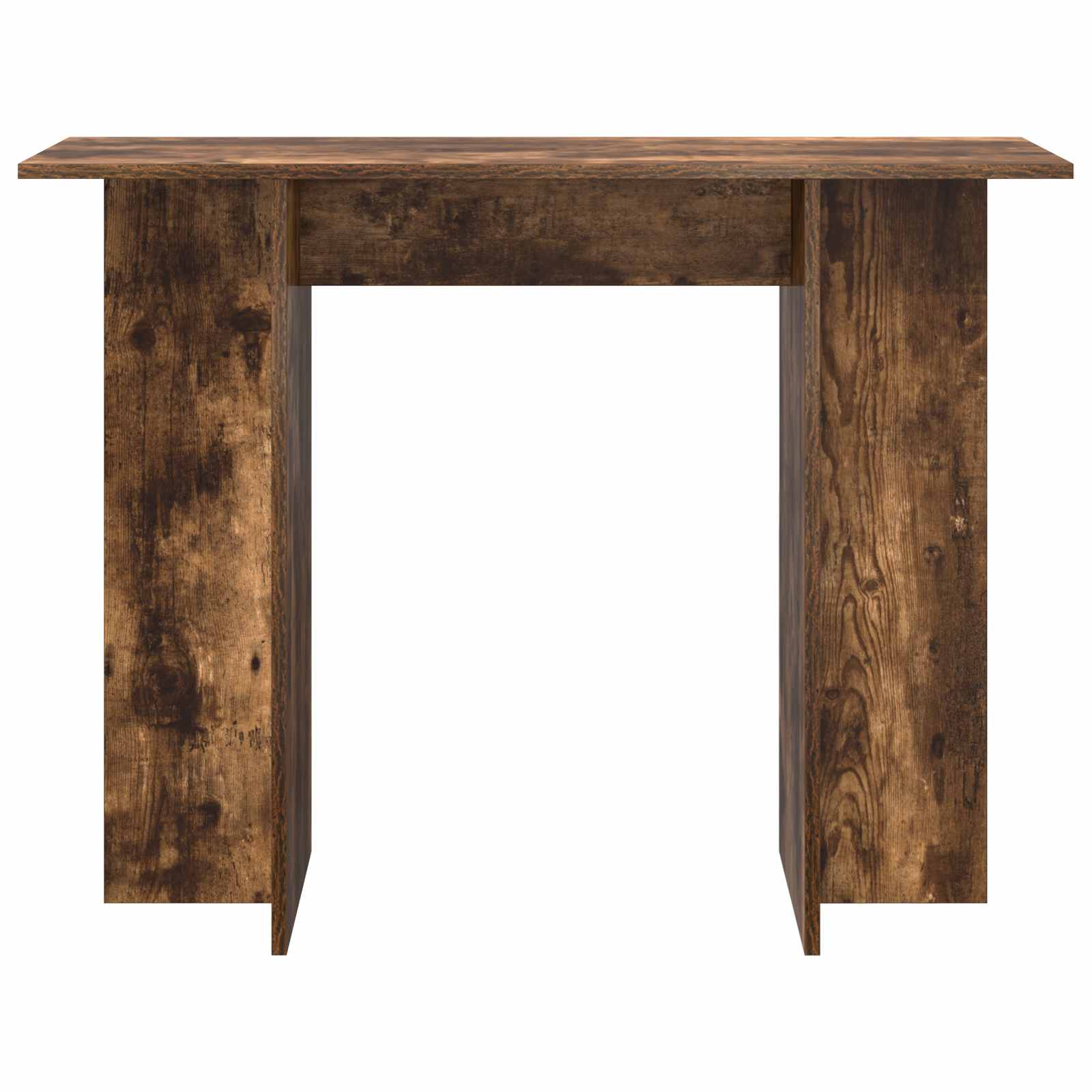 vidaXL Console Table Smoked Oak 100 x 30 x 75 cm Engineered Wood 5