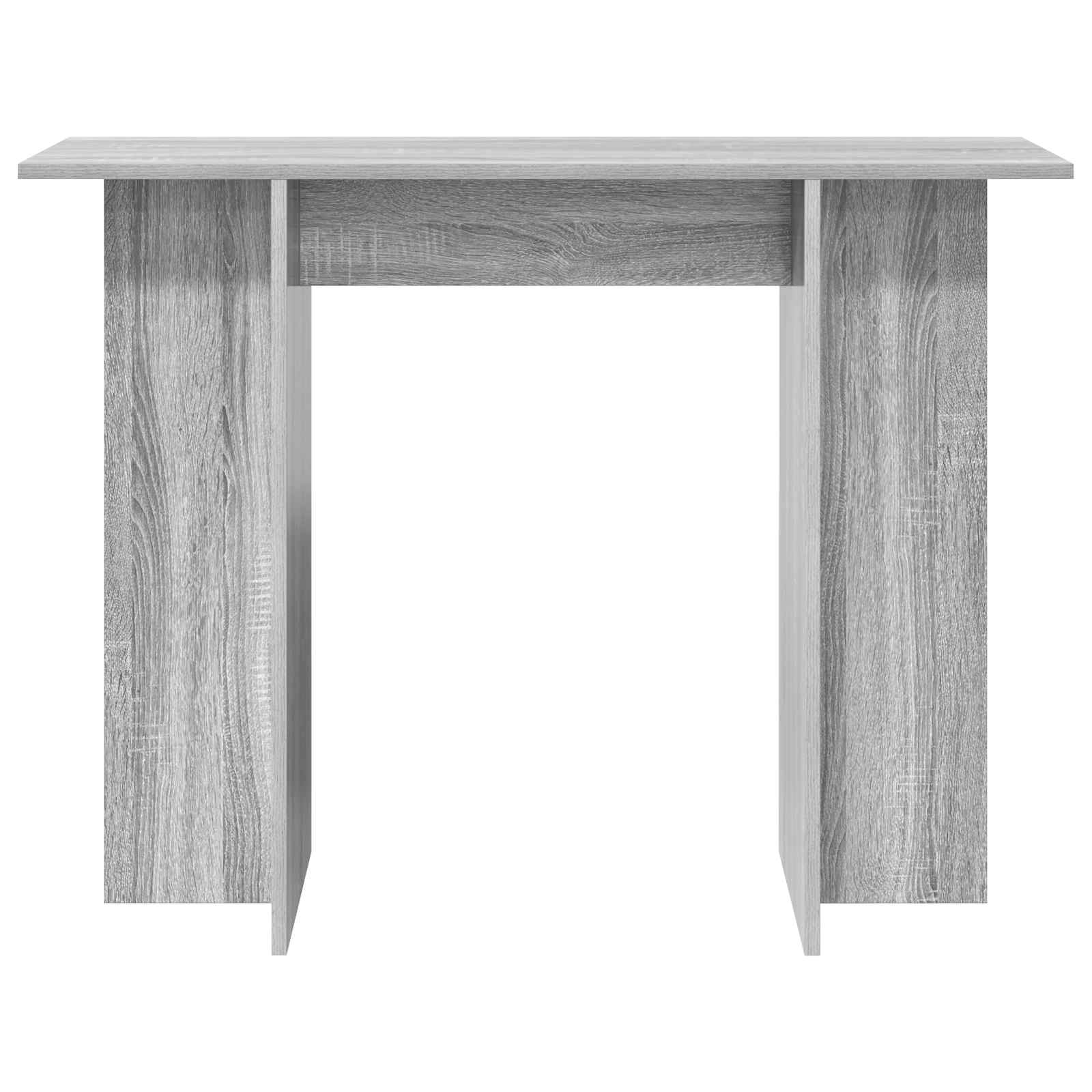 vidaXL Console Table Grey Sonoma 100 x 30 x 75 cm Engineered Wood 5