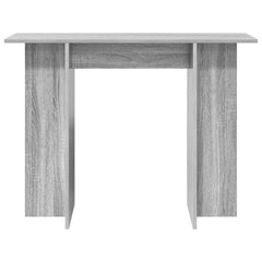 vidaXL Console Table Grey Sonoma 100 x 30 x 75 cm Engineered Wood 5