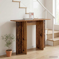 vidaXL Console Table Old Wood 100 x 30 x 75 cm Engineered Wood 4