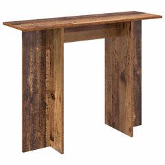 vidaXL Console Table Old Wood 100 x 30 x 75 cm Engineered Wood 2