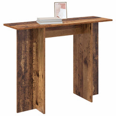 vidaXL Console Table Old Wood 100 x 30 x 75 cm Engineered Wood 3