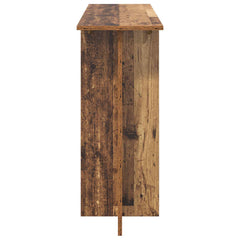 vidaXL Console Table Old Wood 100 x 30 x 75 cm Engineered Wood 6