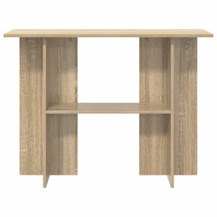 vidaXL Console Table Sonoma Oak 100 x 30 x 75 cm Engineered Wood 5