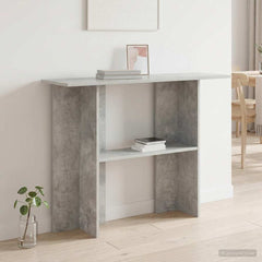 vidaXL Console Table Concrete Grey 100 x 30 x 75 cm Engineered Wood 1