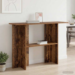 vidaXL Console Table Old Wood 100 x 30 x 75 cm Engineered Wood 4
