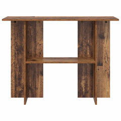 vidaXL Console Table Old Wood 100 x 30 x 75 cm Engineered Wood 5