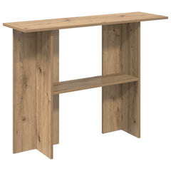 vidaXL Console Table Artisan Oak 100 x 30 x 75 cm Engineered Wood 2