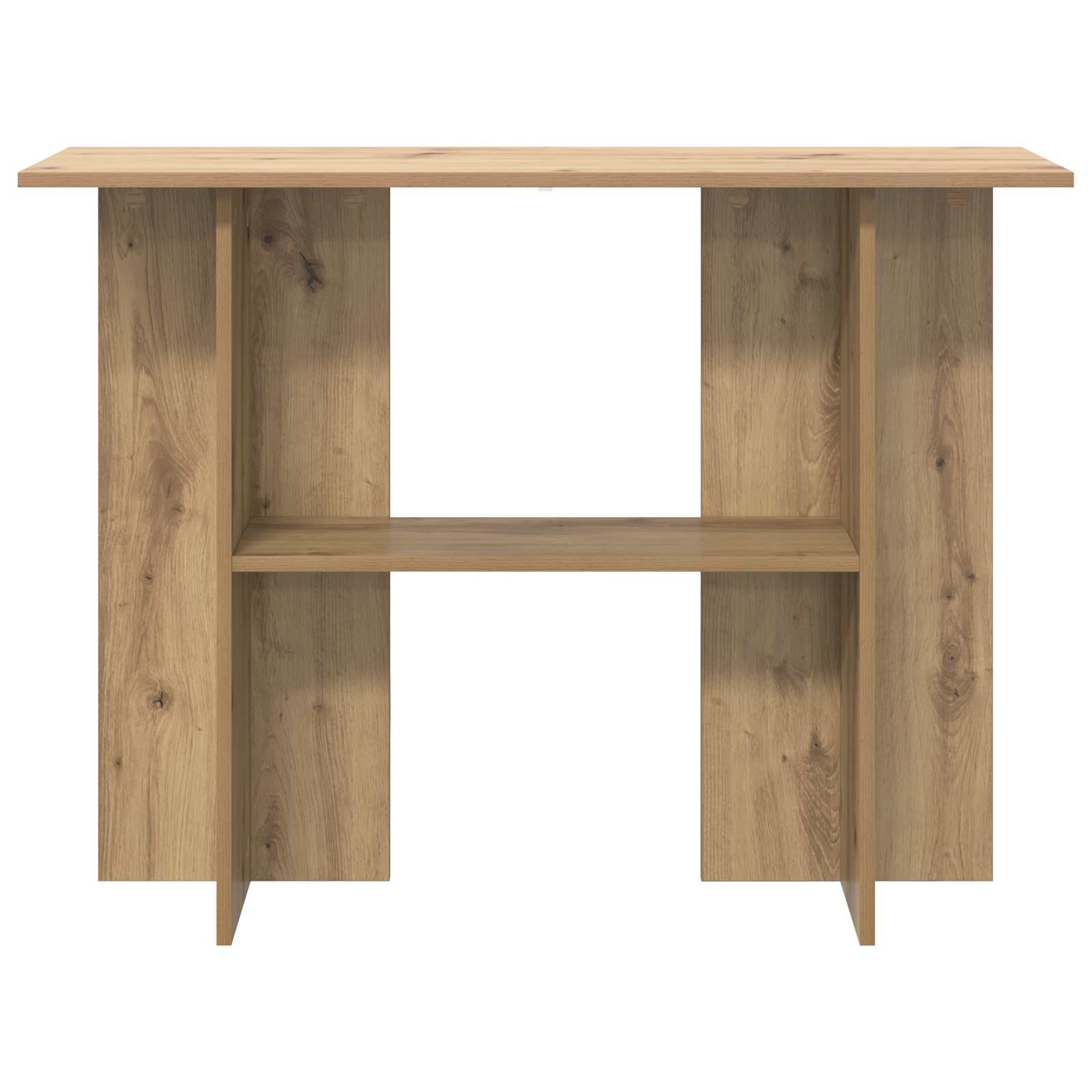 vidaXL Console Table Artisan Oak 100 x 30 x 75 cm Engineered Wood 5