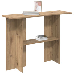 vidaXL Console Table Artisan Oak 100 x 30 x 75 cm Engineered Wood 3