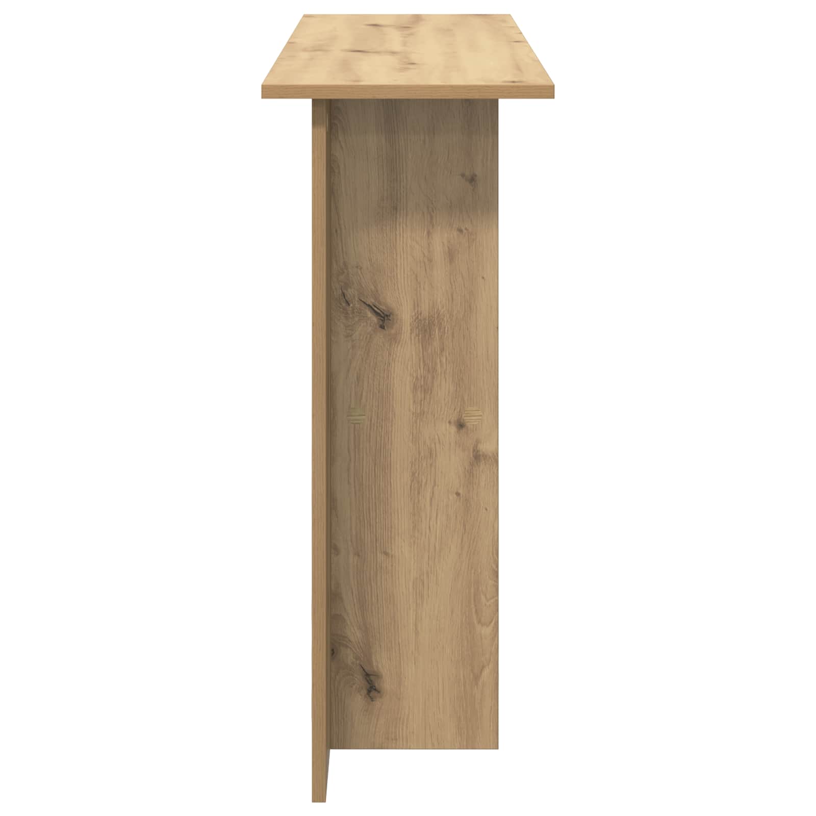 vidaXL Console Table Artisan Oak 100 x 30 x 75 cm Engineered Wood 6