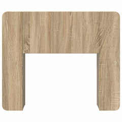 vidaXL Headboard Cabinet with Storage Sonoma Oak Engineered Wood 5