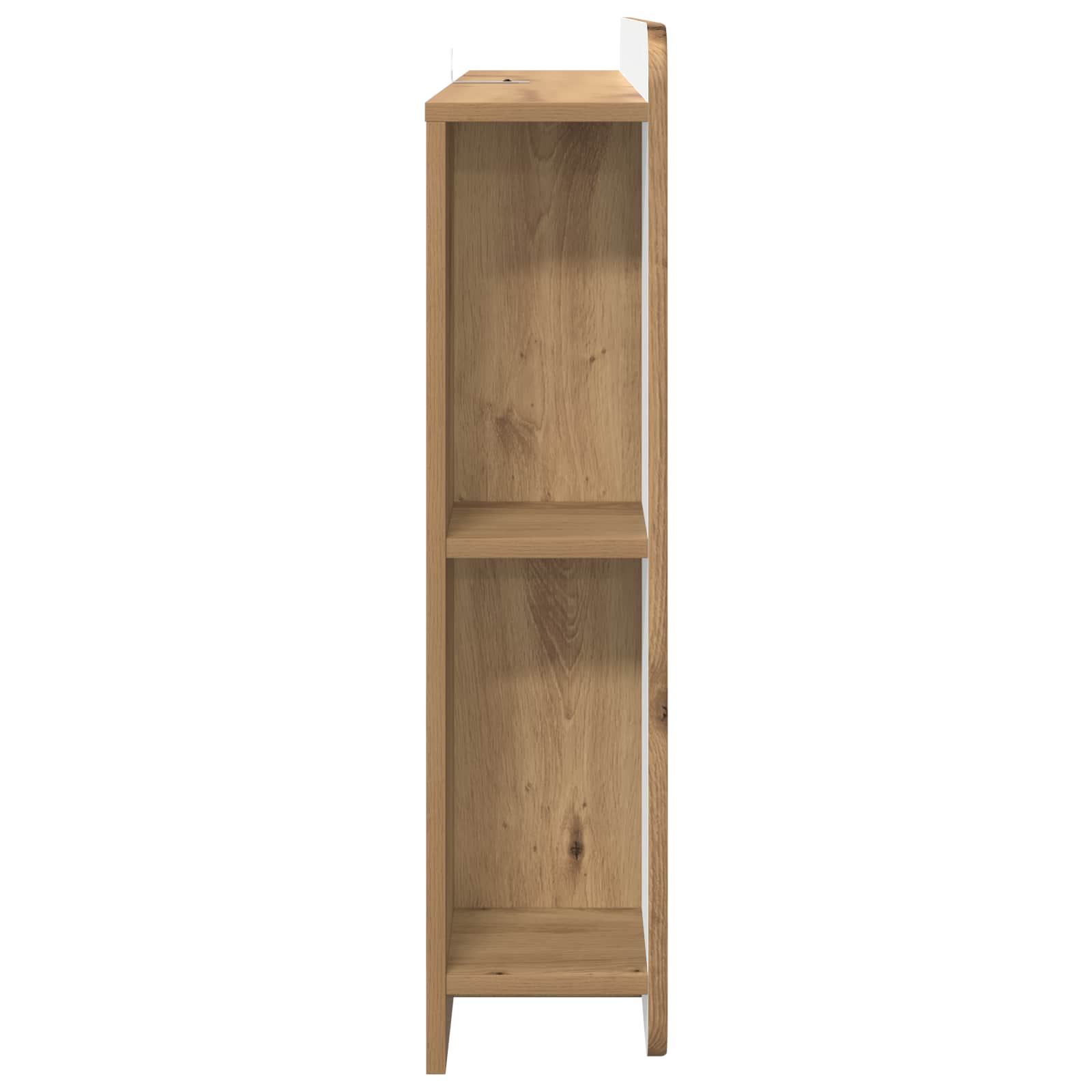 vidaXL Headboard Cabinet Artisan Oak 100 cm Engineered Wood 6