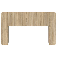 vidaXL Headboard Cabinet with Storage Sonoma Engineered Wood 5