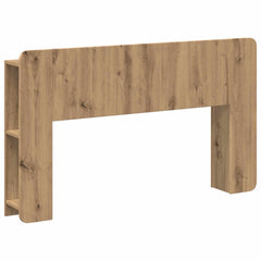 vidaXL Headboard Cabinet Artisan Oak Engineered Wood 2