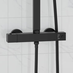 vidaXL Thermostatic Shower Mixer Stainless Steel 201 25.5 x 7 x 6 cm 1